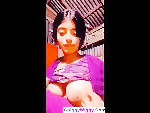 Bangladeshi Dehati Beautiful Girl Showing Her Boobs and Pink pussy
