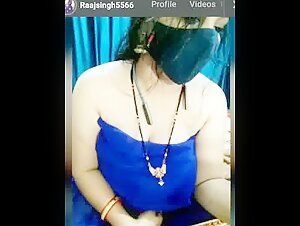 Sexy And Big Boobs Rajni bhabhi Cam Show, Full Boobs Show, Tight Pussy Rubbing And Fucking With Lover On Cam 1 of 2