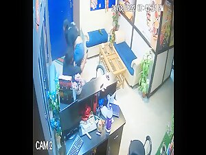 Boss Aaj Kya Thoda Jaldi Chale Gaye Office Worker Ka Alag Hi Kaam Chal Raha Hai, Co Worker Ke Boobs Dabakar Hard Chudai Office Me 1 of 2