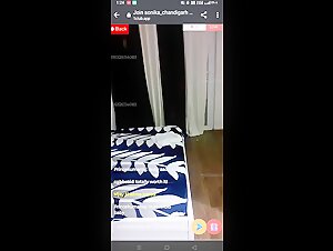 Sonika Chandigarh Private App Premium Videos MMS 5 of 7 (Masturbation With Big Dildo)