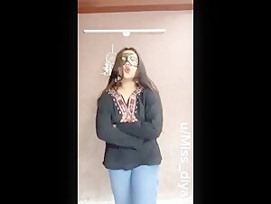 Miss Diya Big Boobs Nude Show Tiktok Reel