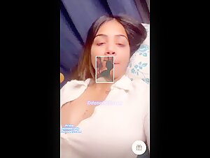 Sexy Cam girl LakshiKalra Showing Her Boobs sleeping On Bed, Premium Video
