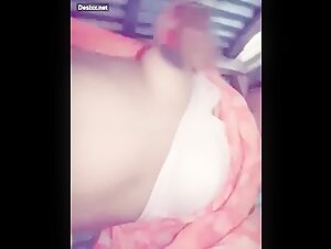 Unsatisfied Village Bhabi Showing Big Boobs And Fingering With Bangla talk